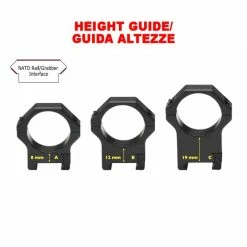 Beretta Aluminum Rings for Picatinny Rails -Beretta Store 413f8d70 c89a 4c7f 8720 0dfb6e7c8ceb