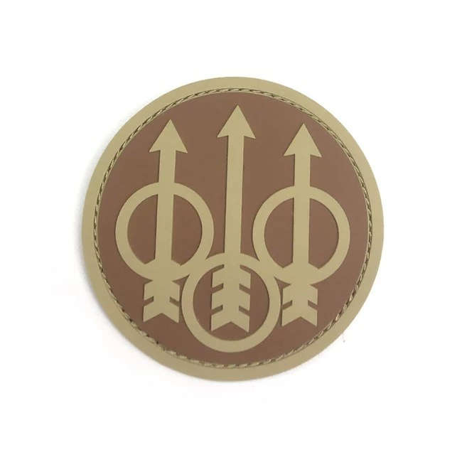 Beretta Tan rubber patch with velcro 3 Beretta Tan rubber patch with velcro