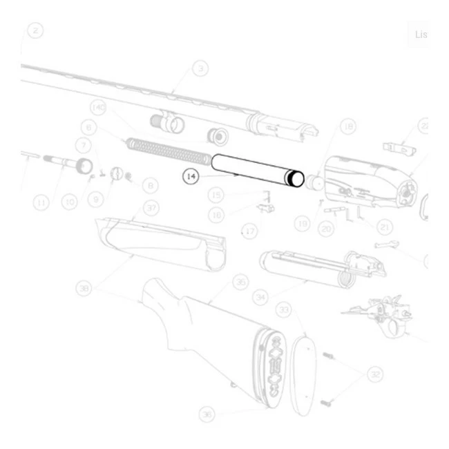 Beretta Magazine Tube A400 12 Ga. 4 Beretta Magazine Tube A400 12 Ga. - Image 2