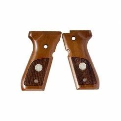 Beretta Wood Grips w/Medallion 92/96/98 Series