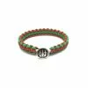 Beretta Bracelet Sterling Silver Logo - Italy Flag Colors -Beretta Store E02813 01