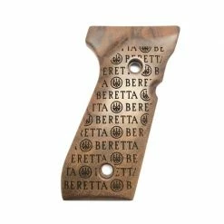 Beretta Wood grips set for 92 series - Logo Storm model -Beretta Store E02832 2