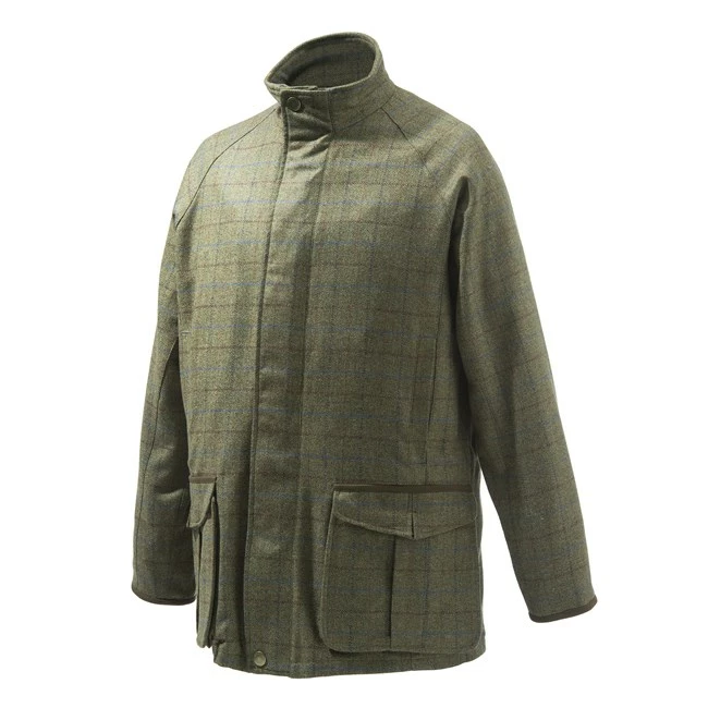 Beretta St James Coat Green Check 3 Beretta St James Coat Green Check