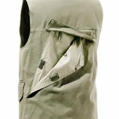 Beretta Garment Dye Vest -Beretta Store GU851T0767013A CLOSEUP