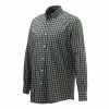 Beretta Wood Button Down Shirt 1 Beretta Wood Button Down Shirt -Beretta Store LU210T164507FO FRONT