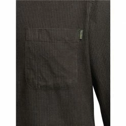 Beretta Wood Pied de Poule Shirt -Beretta Store LU210T2217 CLOSEUP1